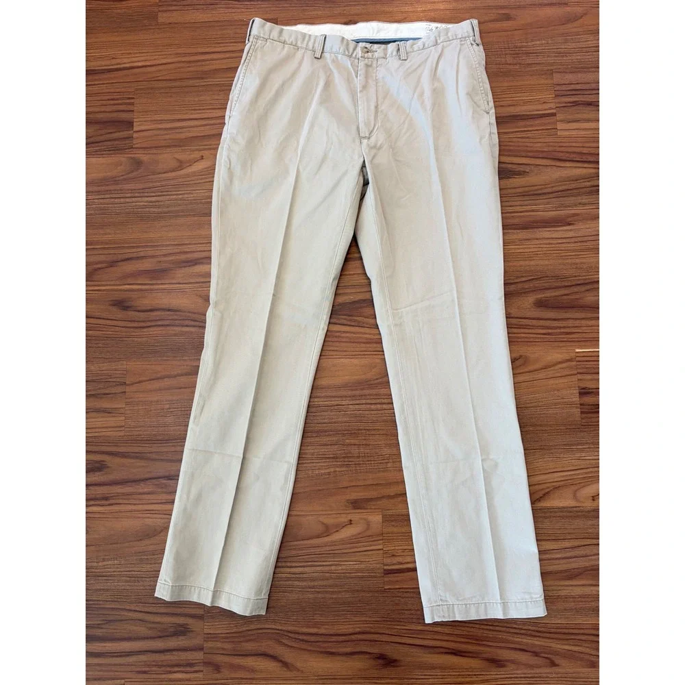 Polo Ralph Lauren Classic Fit Khaki Chino Pants Mens 40x36 Tan Cotton Twill